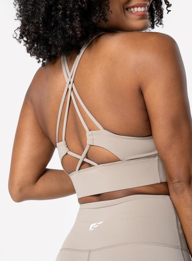 PALMFIT Women Grey Evolve Seamless Active Sports Bra - Image 4