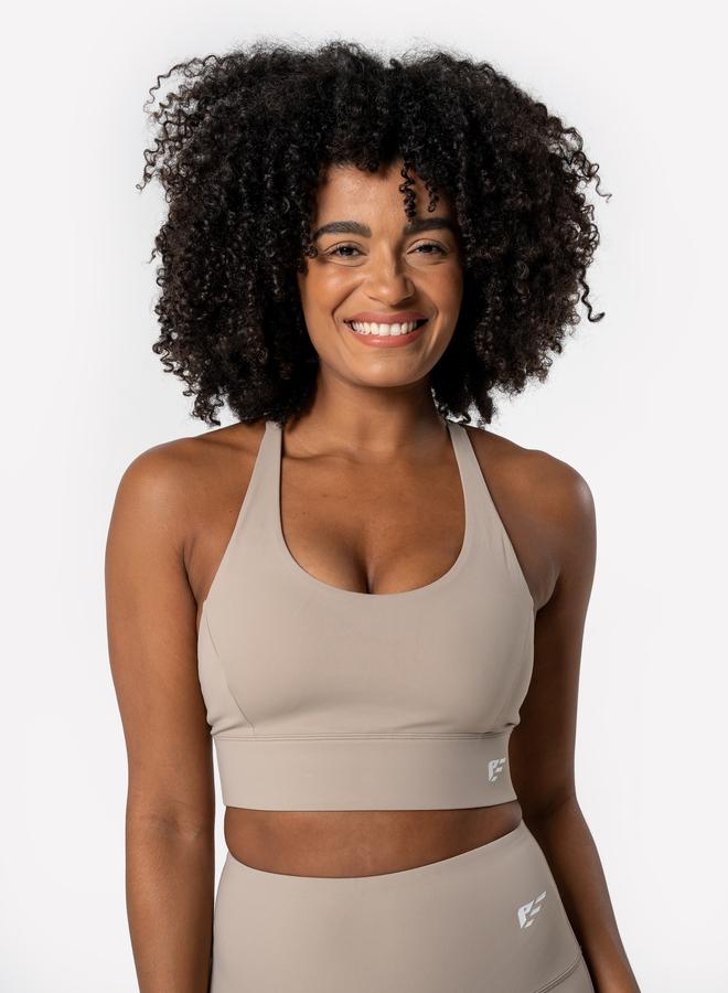 PALMFIT Women Grey Evolve Seamless Active Sports Bra - Image 2
