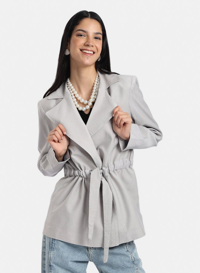 Carina Blazer With Drawstring Waist  - Image 1