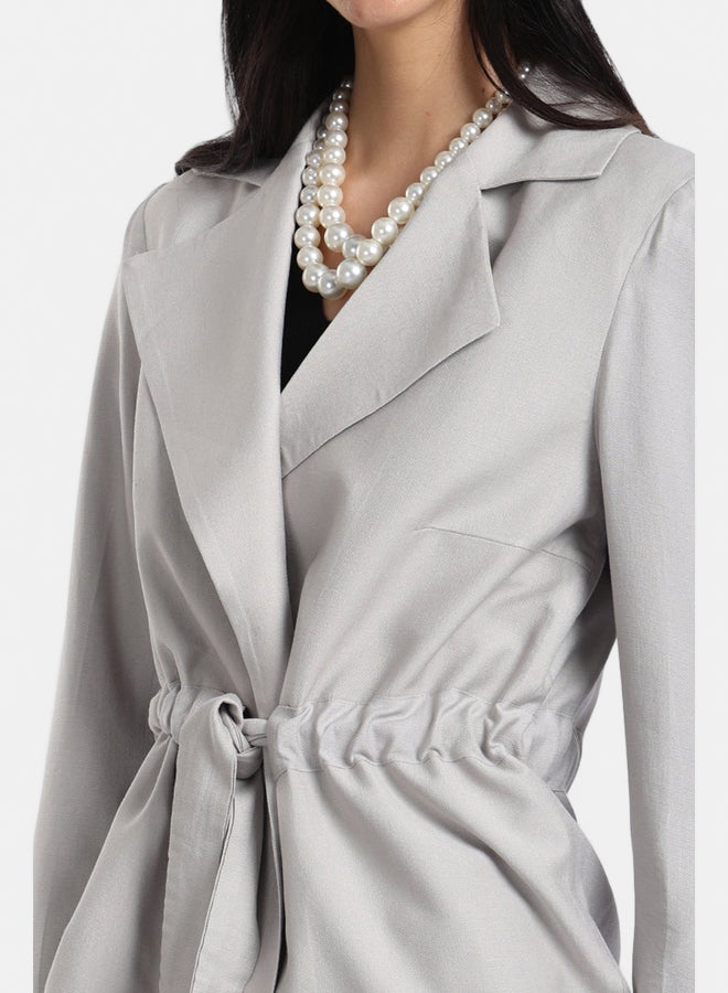 Carina Blazer With Drawstring Waist  - Image 4