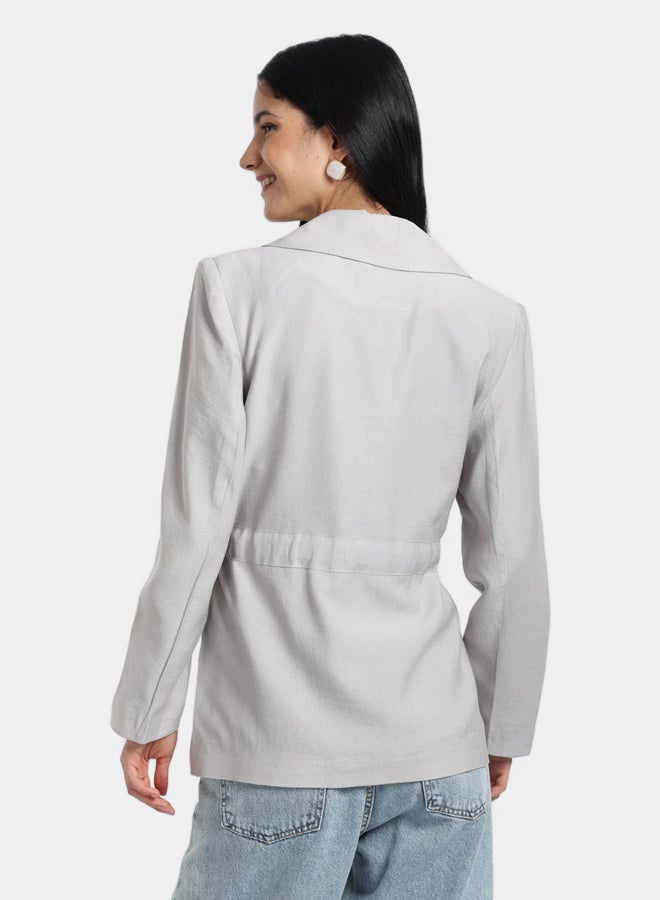 Carina Blazer With Drawstring Waist  - Image 3