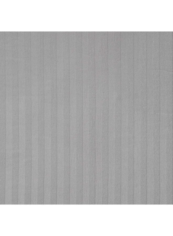 Home Box Hamilton Stripe Satin Cotton King Fitted Sheet 210 x 36 x 180 cm