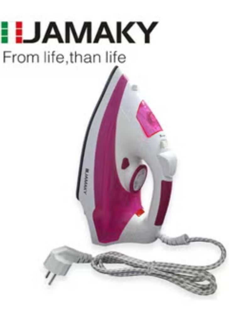 JAMAKY Jamaki Steam Iron, 2800 Watt (Italian), 380 ml tank, JMK1006 - Image 1