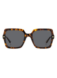 Polaroid Women's Polarized Square Shape Acetate Sunglasses PLD 4165/S/X GREY 50 - Lens Size: 49.7 Mm - Hvn  - Image 3
