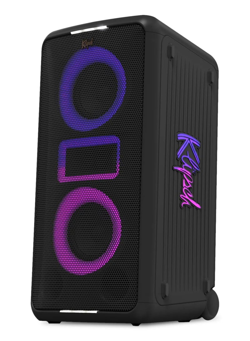 كليبشا Klipsch Miami – سماعة بلوتوث محمولة بارتي سبيكر بصوت جهوري وإضاءة RGB احترافية - Image 1