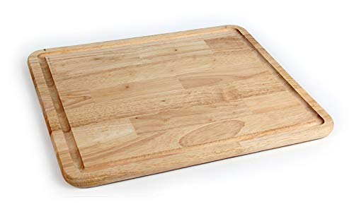 Camco - Hardwood Cutting Board and Stove Topper with Non-Skid Backing, Includes Flexible Cutting Mat (43753) - Image 1