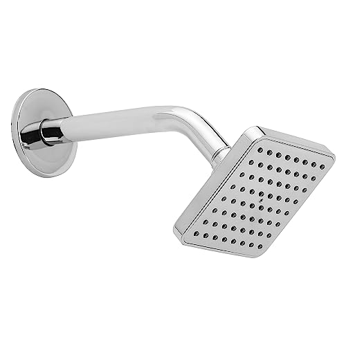 Hindware ABS 100 mm Rain Shower Overhead Shower | Wall Mounted | Chrome Finish & Nickel Plating | Sustains High Water Pressure - Image 1