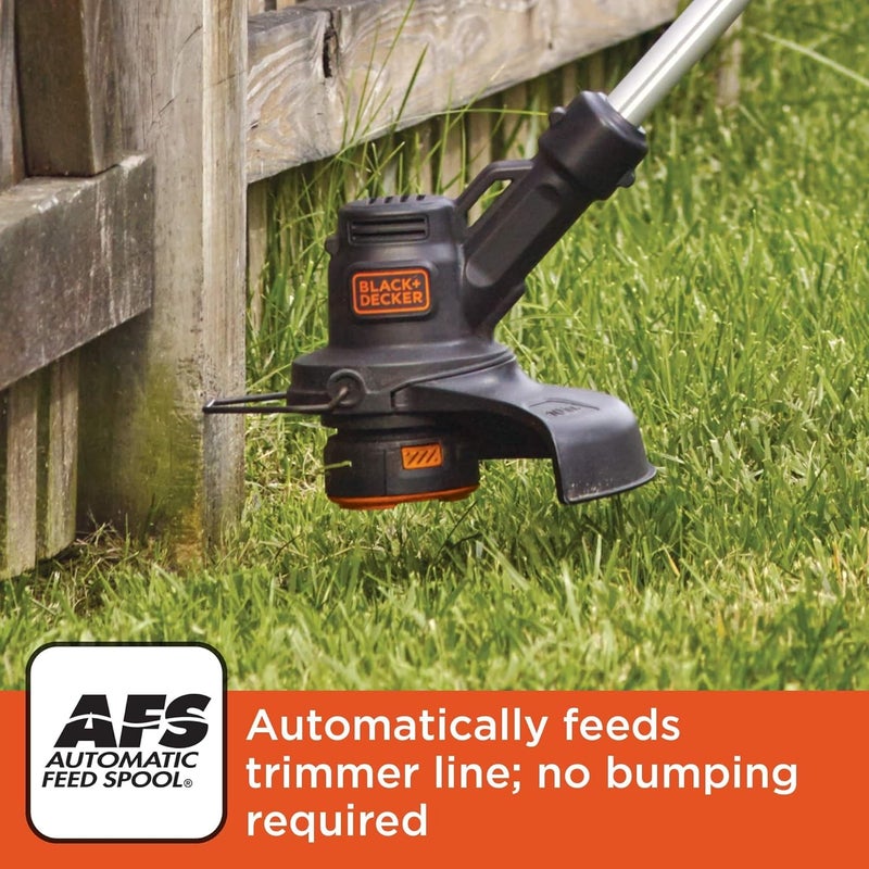 BLACK+DECKER 20V MAX* POWERCONNECT Cordless String Trimmer Lawn Edger and Leaf Blower Combo Kit, Includes 2 Batteries and Charger, Weed Wacker Hard Surface Sweeper 10 in. (LCC222) - Image 3