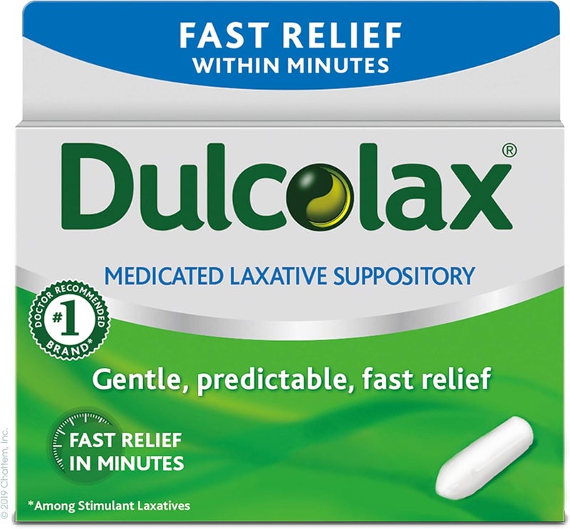 DULCOLAX دولكولاكس مسهلات طبية سريعة الإغاثة تحميلات 28 عدداً وحزمة من 6 فليت ملينات ملحية 78 أونصة سائلة - Image 2