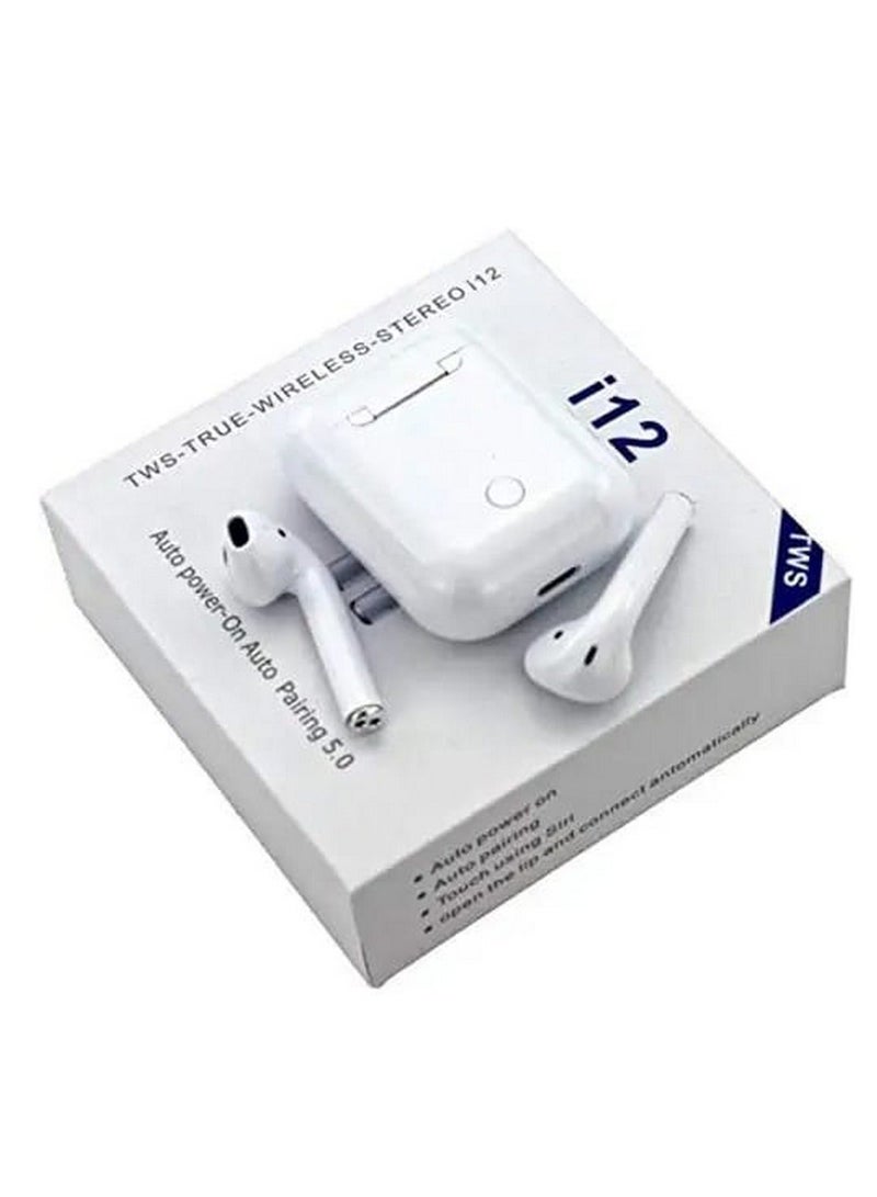 سماعات أذن ستيريو لاسلكية حقيقية I12 TWS - Image 4