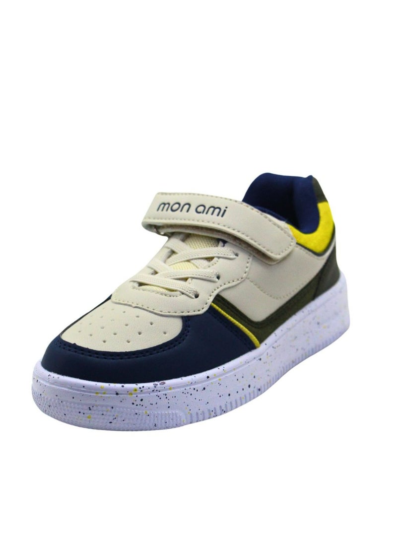 Mon Ami Girls and Boys Sneakers & Hook & Loop Unisex-Child Lace Up Sneakers for kids - Image 3