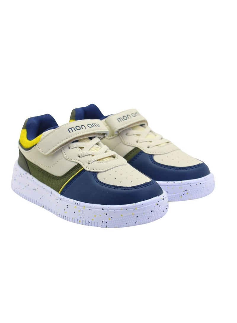 Mon Ami Girls and Boys Sneakers & Hook & Loop Unisex-Child Lace Up Sneakers for kids - Image 5