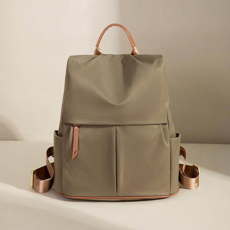 CHALLEN Lightweight Anti-Theft Women's Nylon Backpack Travel Casual Large Capacity Oxford - Image 2