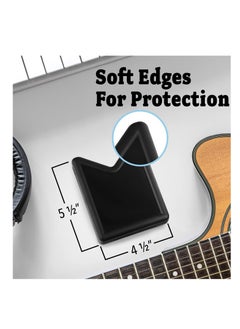 Guitar Neck Cradle, for Stringed Instruments Guitar Work Mat and Cradle for Easy Maintenance Guitar Neck Rest Cradle to Hold Guitar Ukulele Violin Banjo & More Guitar Neck Vise & Pads (2-Pack)  - Image 5