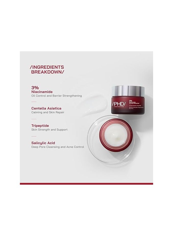 PHD 3% Niacinamide Oil-Free Moisturizer 50g - Image 2