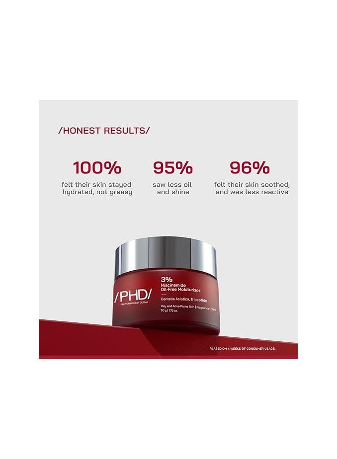 PHD 3% Niacinamide Oil-Free Moisturizer 50g - Image 4