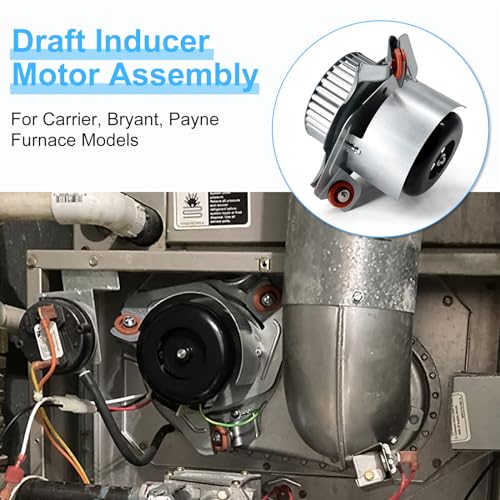 Adviace 326628-761 Furnace Draft Inducer Blower Motor for Carrier, Bryant, Payne, Exhaust Vent Venter Motor for Packard 66761. - Image 3