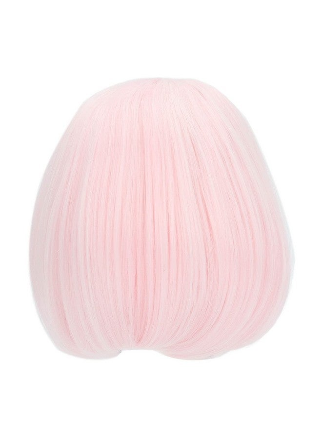 GLOGLOW Doll Wig, Shoulder Length 3 Piece Internal Mesh Straight Bang Bjd Hair For Present - Image 3