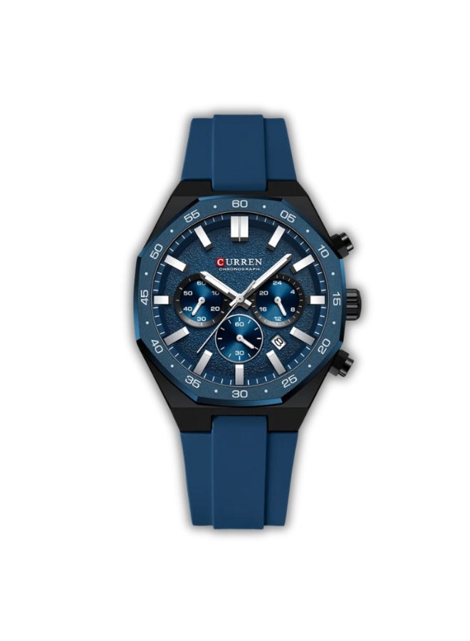 كارين ساعة كرونوغراف للرجال | عرض التاريخ وعقارب مضيئة – كورين 8489 من كورينستيت - Image 1