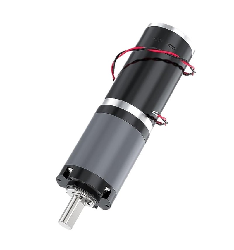 32GP-31ZY محرك تيار مستمر مصغر ذو علبة تروس كوكبية 12V-24V 11RPM-2160RPM فرشاة كربون عالي الطاقة قابل للتحكم في السرعة للأمام والخلف (57RPM_24V محرك فردي) - Image 1