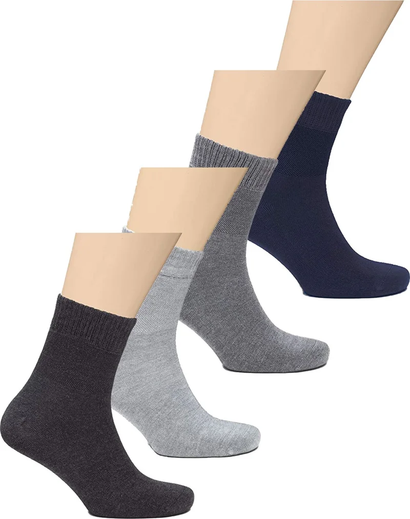 Hepsine Rakip Rival to All 4 Pack Women's and Men's Socks Seamless Quality Special Series
