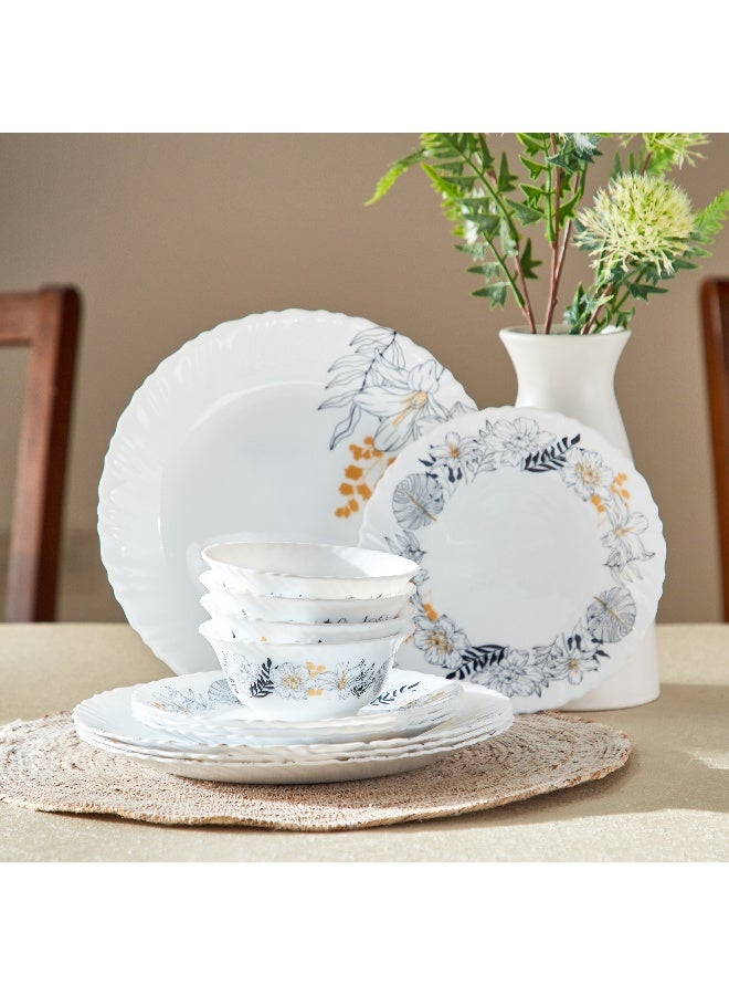 Home Box Atlanta Forest 12-Piece Opal Dinnerware Set 25 x 2 x 25 cm - Image 2
