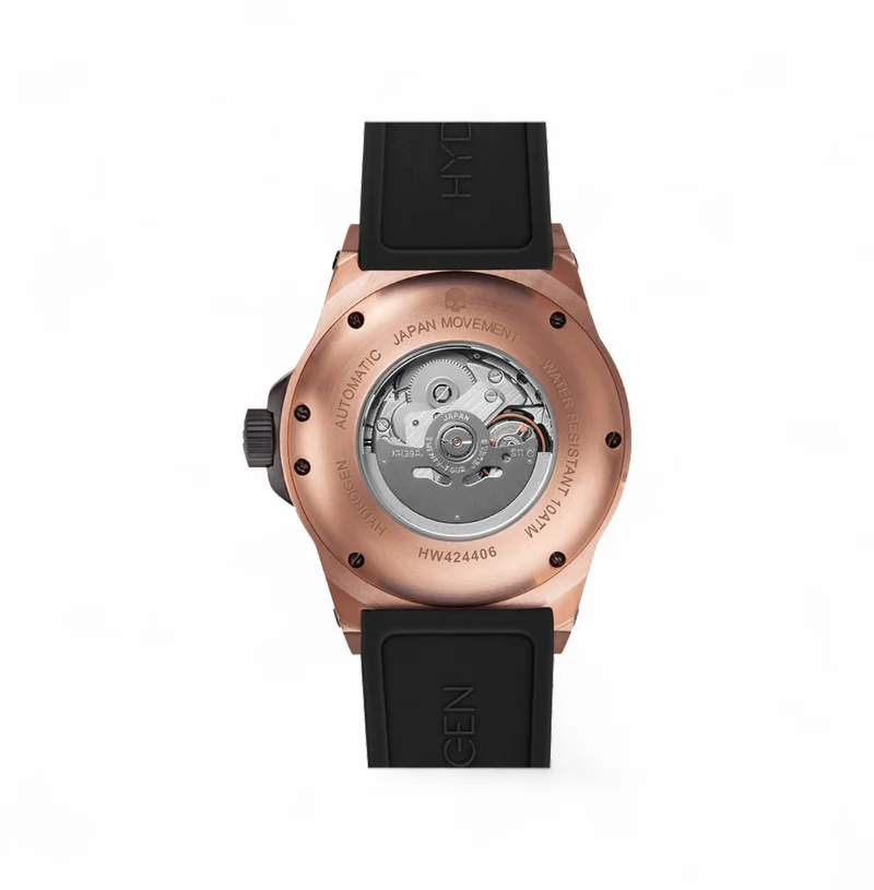 Hydrogen Watch Hydrogren Vento Rose Gold-Black Watch