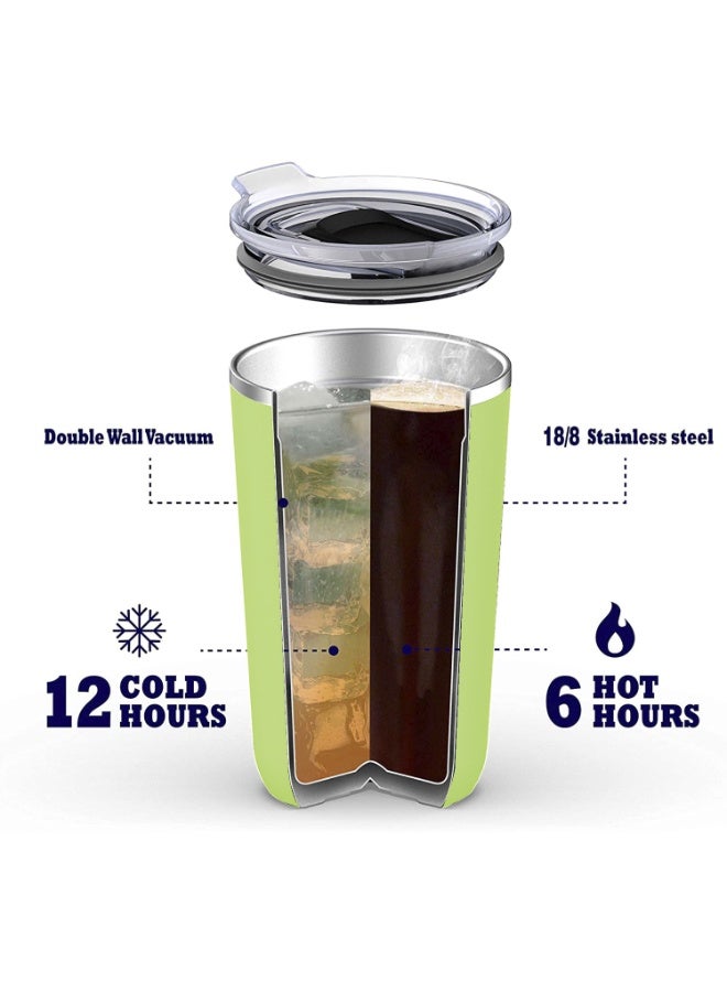 إيديوس IDEUS Portable Car Tumbler (20oz, 600ml) with 304 Stainless Steel Insulated Cup for Outdoor Use - Image 3