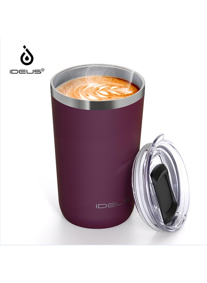 إيديوس IDEUS Portable Car Tumbler (20oz, 600ml) with 304 Stainless Steel Insulated Cup for Outdoor Use - Image 1