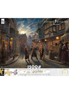 Ceaco Ceaco - Thomas Kinkade - Harry Potter - Diagon Alley - 1500 Piece Jigsaw Puzzle  - Image 2