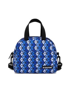 BLACKSTONE School Lunch Bag Luxury Design for Kids, Multipurpose School Lunch Bag for Boys Girls Teens MNL52 Blue  - Image 1
