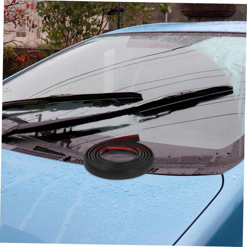ULTECHNOVO Car Door Edge Seal Strip Trim for Noise Reduction and Protection Easy Installation Durable for Windshield and Door Compatibility Pack - Image 5