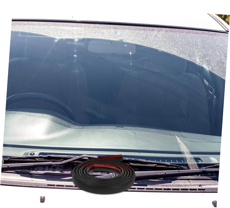 ULTECHNOVO Car Door Edge Seal Strip Trim for Noise Reduction and Protection Easy Installation Durable for Windshield and Door Compatibility Pack - Image 4