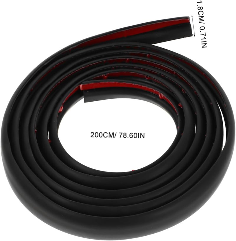 ULTECHNOVO Car Door Edge Seal Strip Trim for Noise Reduction and Protection Easy Installation Durable for Windshield and Door Compatibility Pack - Image 2