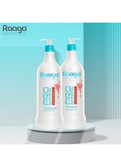 RAAGA PROFESSIONAL Pro Botanix Color Protect Conditioner With Sunflower Oil, Blue, 1000 Ml - 1 Count  - Image 5