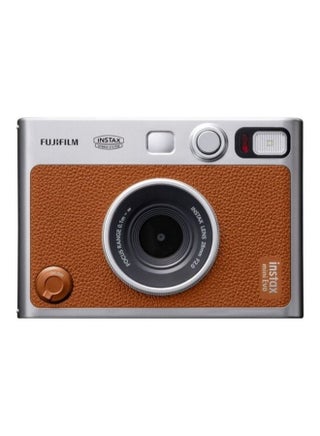 كاميرا فورية هجينة Instax Mini EVO – بني (USB-C) | طباعة فورية مع معاينة رقمية، أوضاع إبداعية ومرآة سيلفي مدمجة مع عبوة من 10 أفلام - view 2