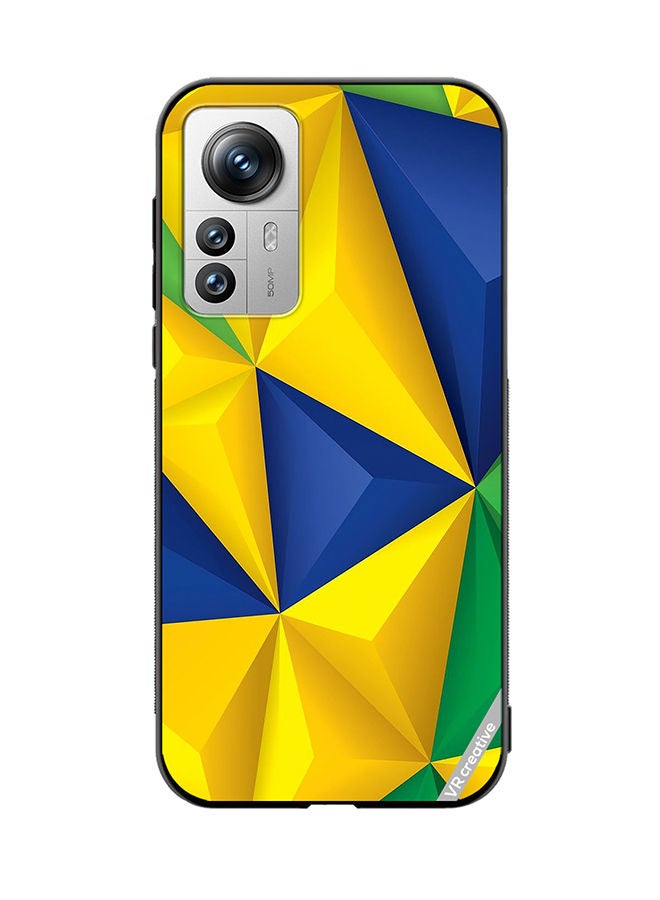 VR CREATIVE Protective Case Cover For Xiaomi 12X Texture Design Multicolour - Image 1