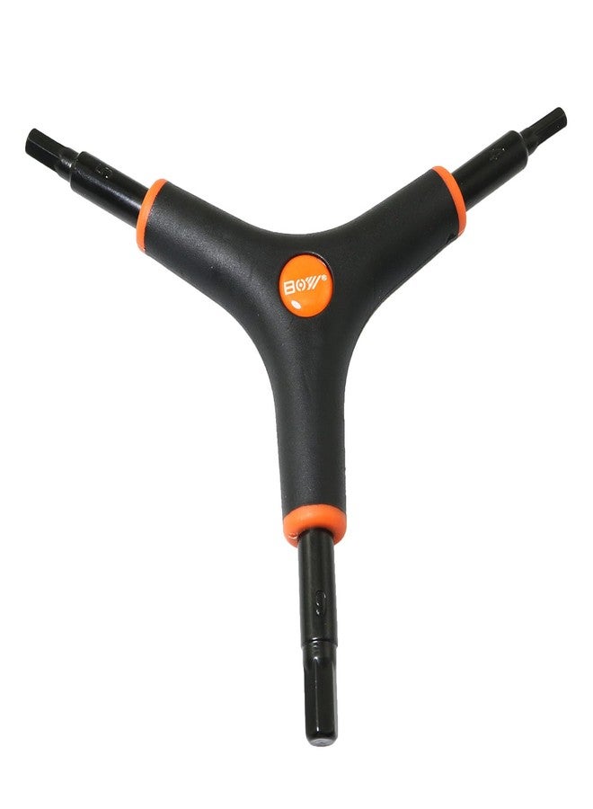 RLECS Y Shape Bike Hex Wrench 3 Way Allen Wrench 4mm 5mm 6mm Bicycle Cycling Torque Spanner - Image 1