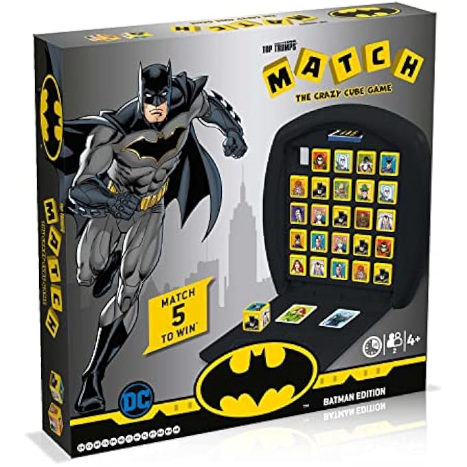 Winning Moves Top Trumps Game of Match - Batman Classic - Image 2