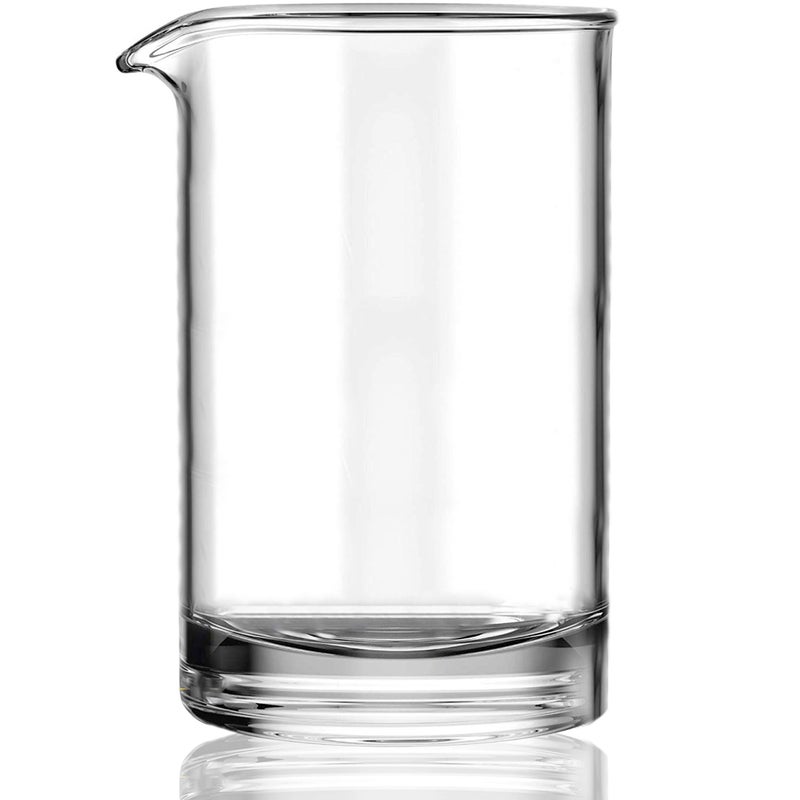 Cocktail Mixing Glass with Seamless and Handblown Construction  Plain Design 24oz