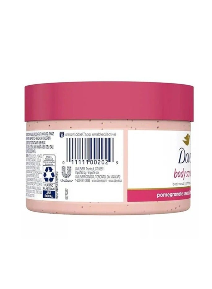 Dove Exfoliating Body Polish Pomegranate Seeds & Shea Butter 298mL - Image 3