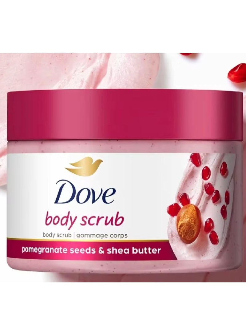 Dove Exfoliating Body Polish Pomegranate Seeds & Shea Butter 298mL - Image 2