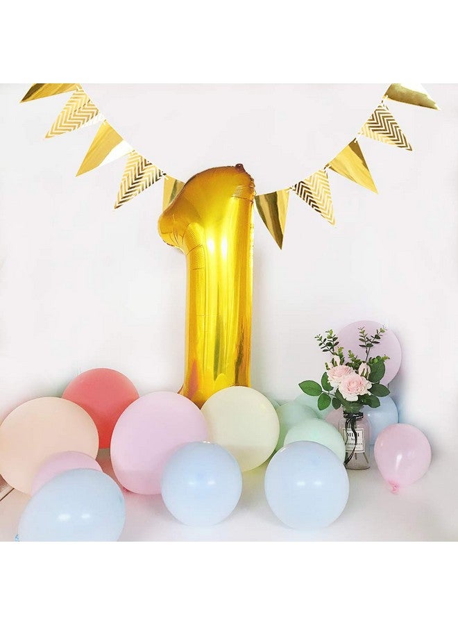 TONIFUL 40 Inch Gold Large Numbers Balloon 0-9 Birthday Party Decorations,Foil Mylar Big Number Balloon Digital 2 For Birthday Party,Wedding, Bridal Shower Engagement Photo Shoot, Anniversary - Image 3