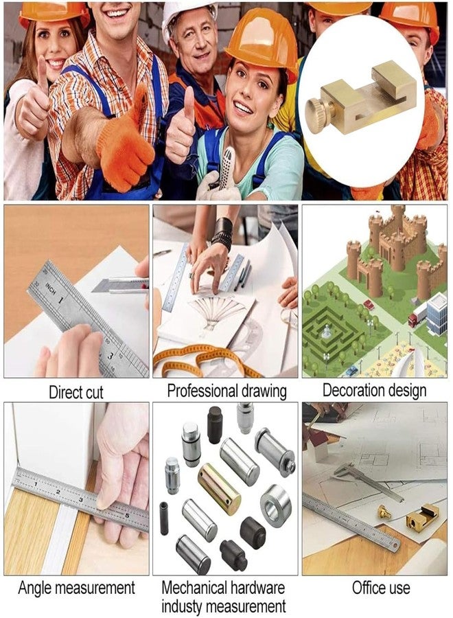 آينفي أداة ضبط موضع مسطرة النجارة، أداة تحديد موقع النقش، توقف المسطرة الأسوار، أداة تحديد موضع المسطرة الفولاذية، أداة تحديد موقع خط الزاوية، أداة تحديد موقع النقش، معدات النجارة - Image 4