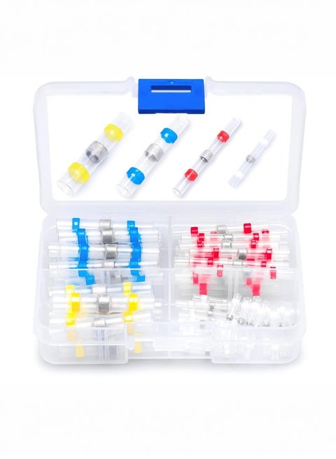 50 قطعة محاصرة لحام ختم موصلات الأسلاك.