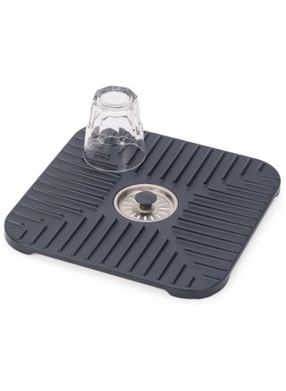 Sink Mat with Removable Drain Stopper, Non-Slip, Fast Draining, Regular, Gray - pzsku/ZF1B38BFC0FE67205C79BZ/45/1742773711/41e62f50-bb56-4856-ad7e-90b3f2e7ab6a