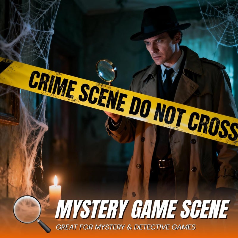 TAPIX Crime Scene Do Not Cross Tape 3 X 100 • Bright Yellow with a Bold Black Print • 3 in. Wide for Maximum Readability • Tear Resistant - Image 3