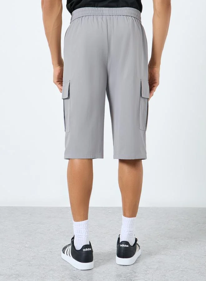 Styli Styli Men Regular Fit Cargo Shorts