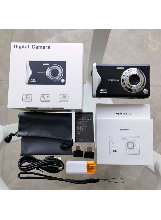 FEIDA New Student Camera 4k Hd 3 "large Screen Auto Focus Lightweight Hd Entry Digital Camera - Image 1