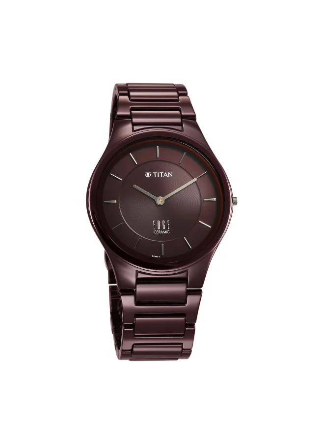 تيتان Men's Ceramic Analog Watch 1696QC19 - 40 mm